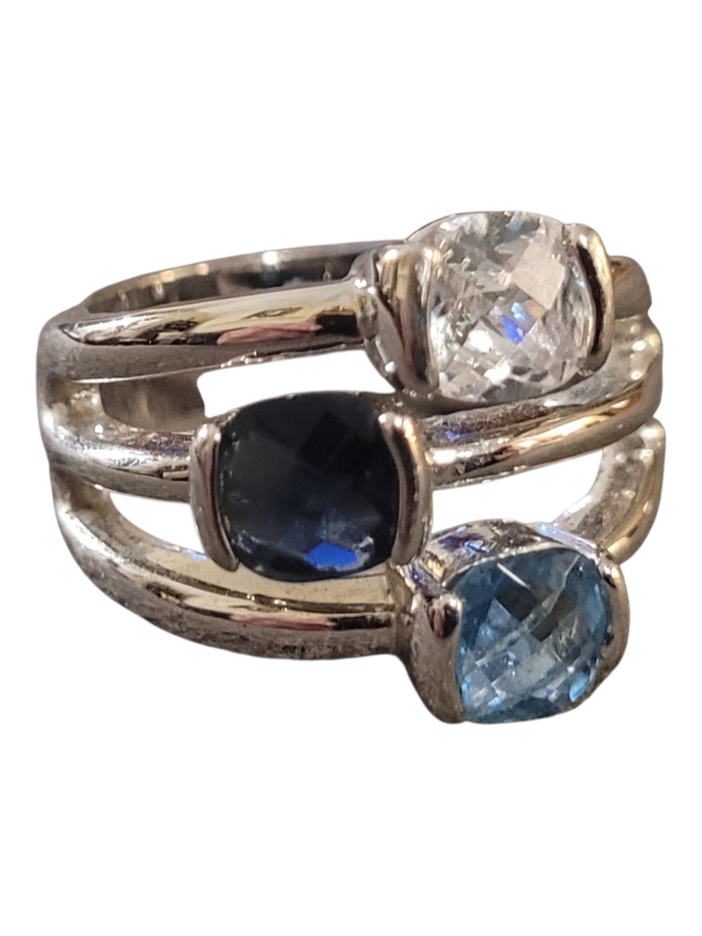 Lia Sophia "Blue Bayou" Statement Ring